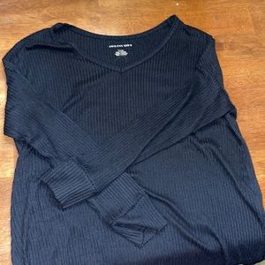 black american eagle long sleeve